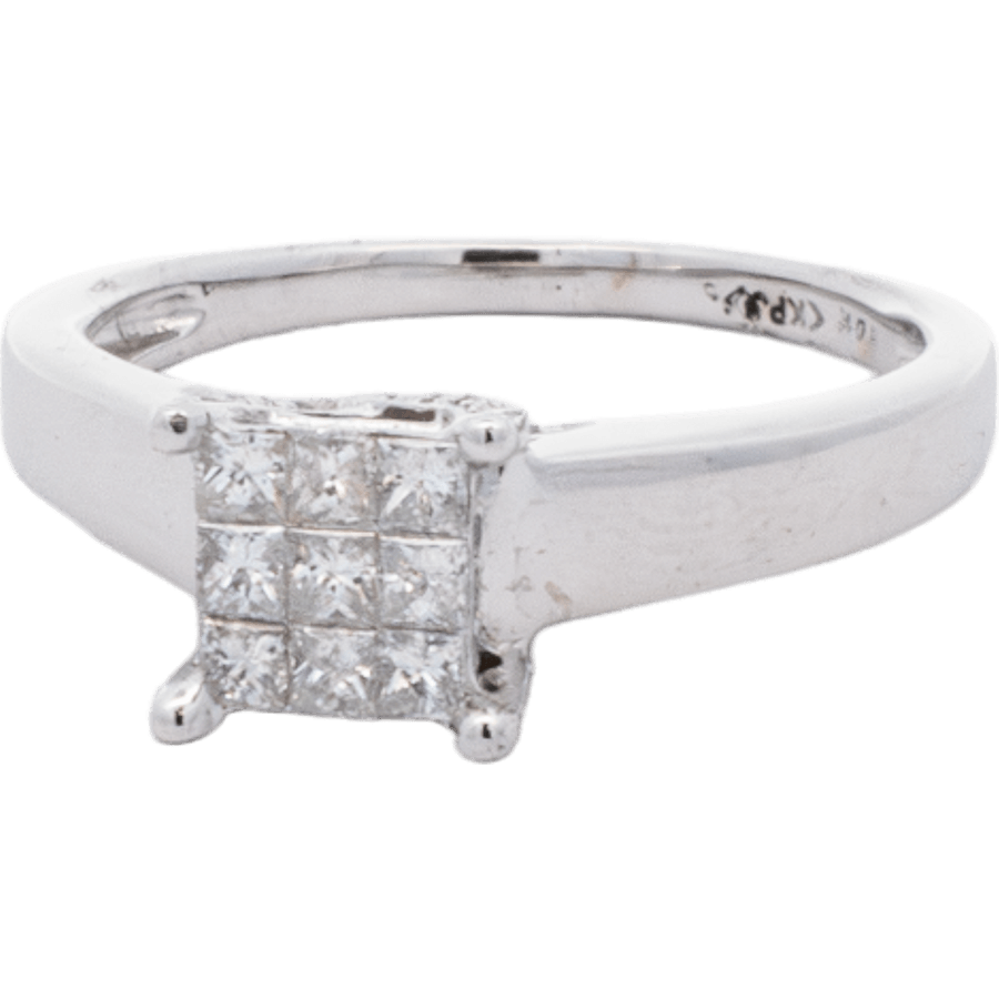 Picture of  Ring 14K White Gold 43 Diamonds