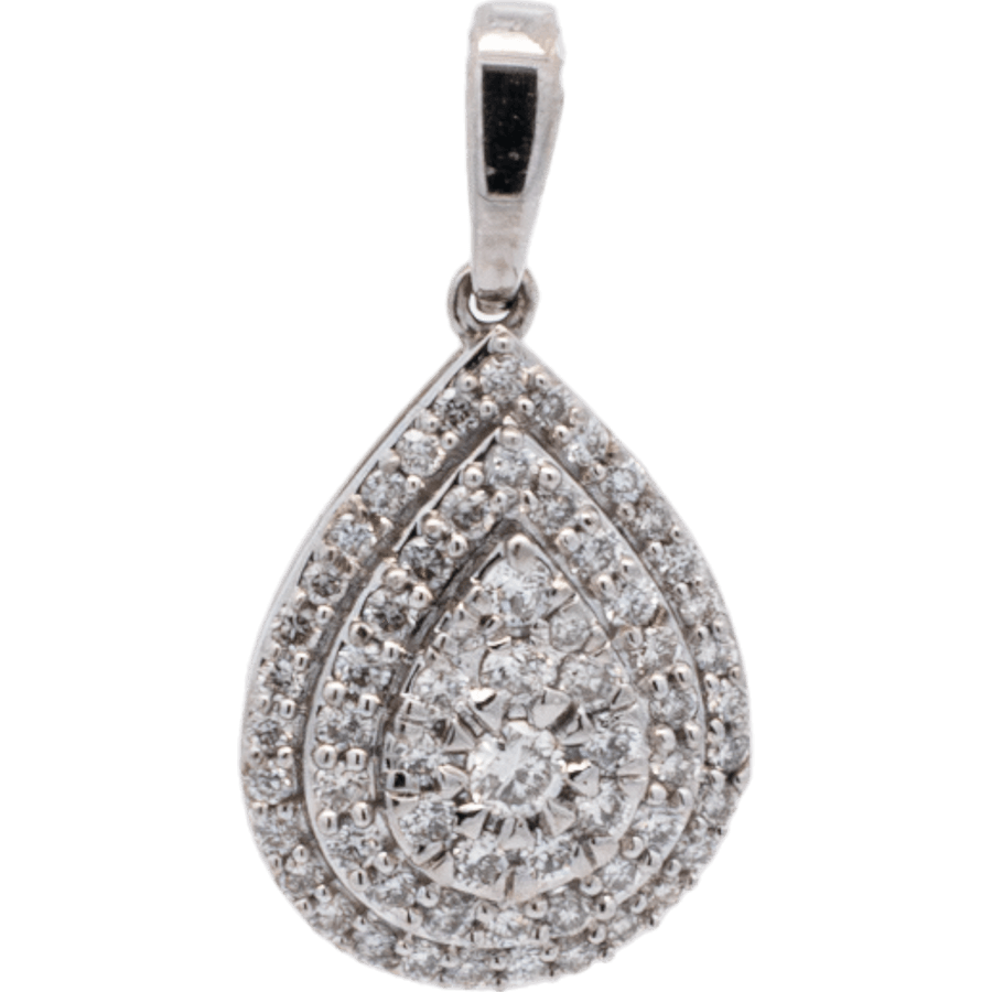 Picture of  Pendant 14K White Gold 63 Diamonds