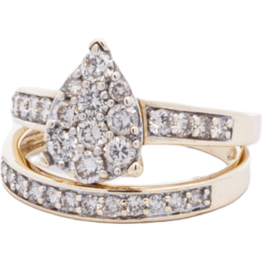 Picture of  Ring 10k Yellow Gold With 0.78 Carats Of Diamonds