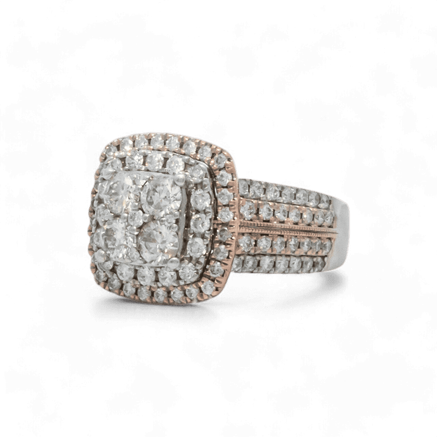 Picture of  Ring 14K White Gold With 2.57 Carats Of Diamonds