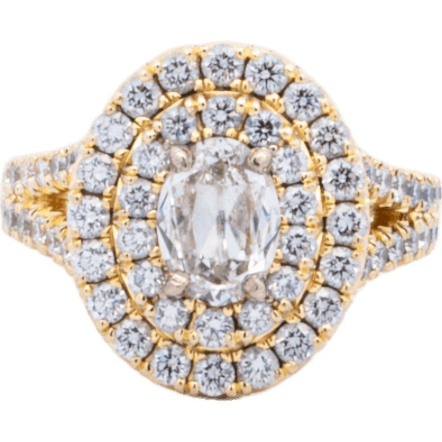 Picture of  Ring 10k Yellow Gold With 2.6 Carats Of Diamonds