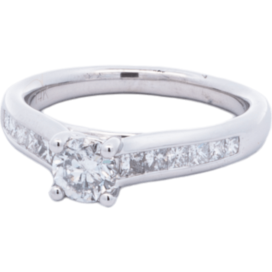 Picture of  Ring 14k White Gold With 0.96 Carats Of Diamonds