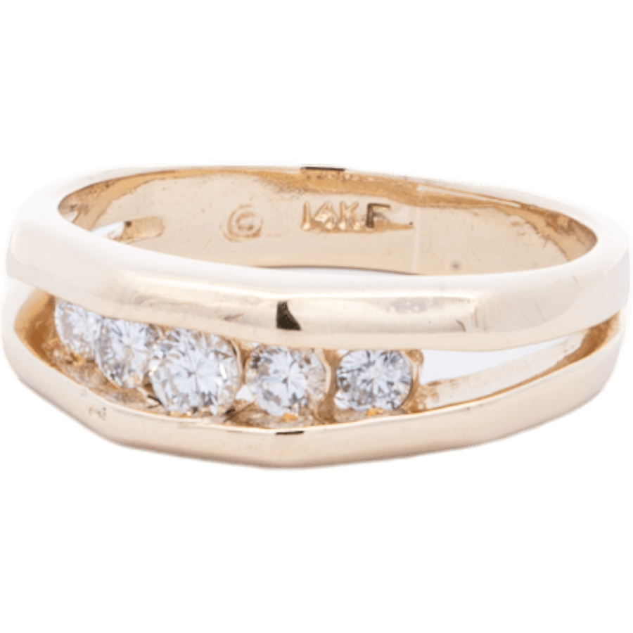 Picture of  Ring 14k Yellow Gold With 0.44 Carats Of Diamonds