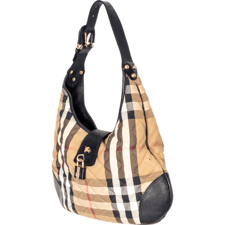 Picture of BURBERRY Burberry Black Nylon Brook Hobo