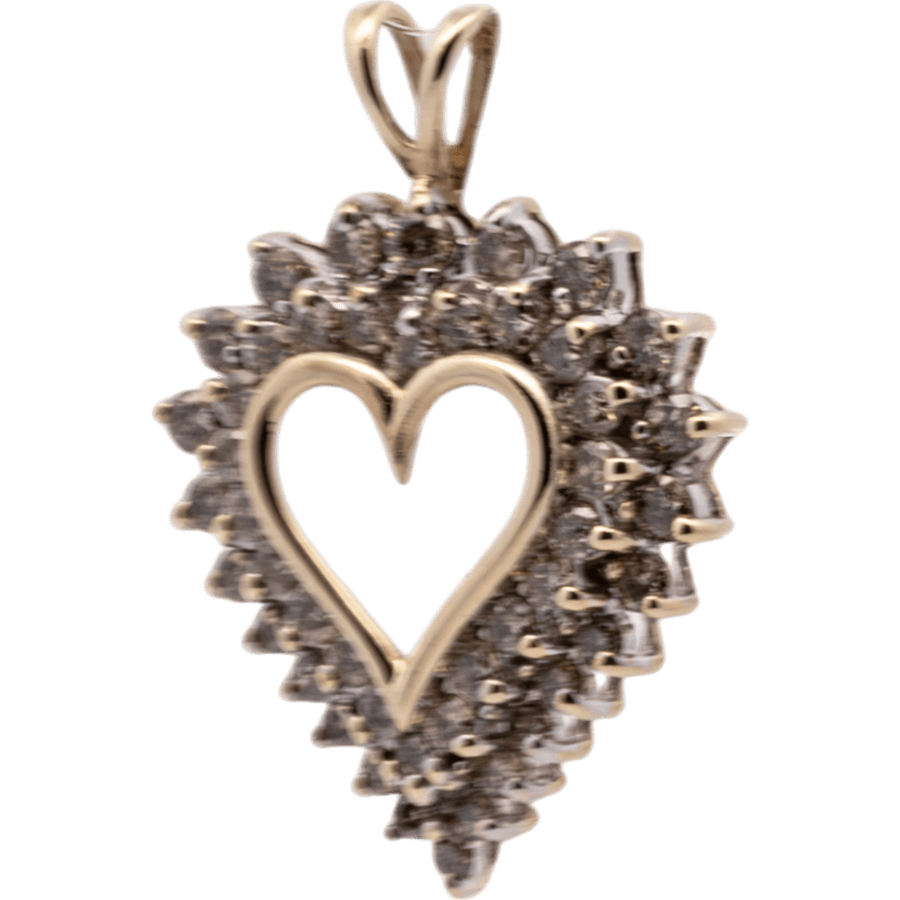 Picture of  Pendant 10k Yellow Gold with 1.6 Carats of Diamonds