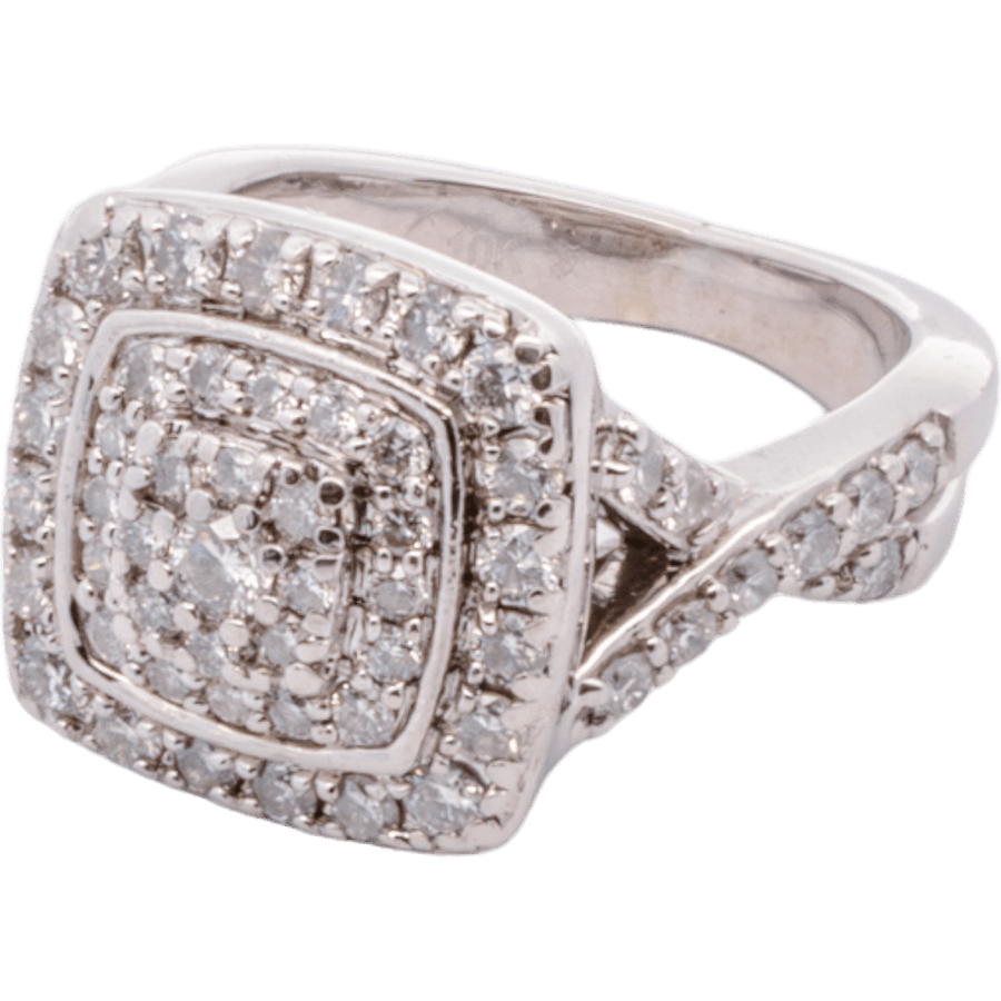 Picture of  Ring 10k White Gold with 1.91 Carats of Diamonds