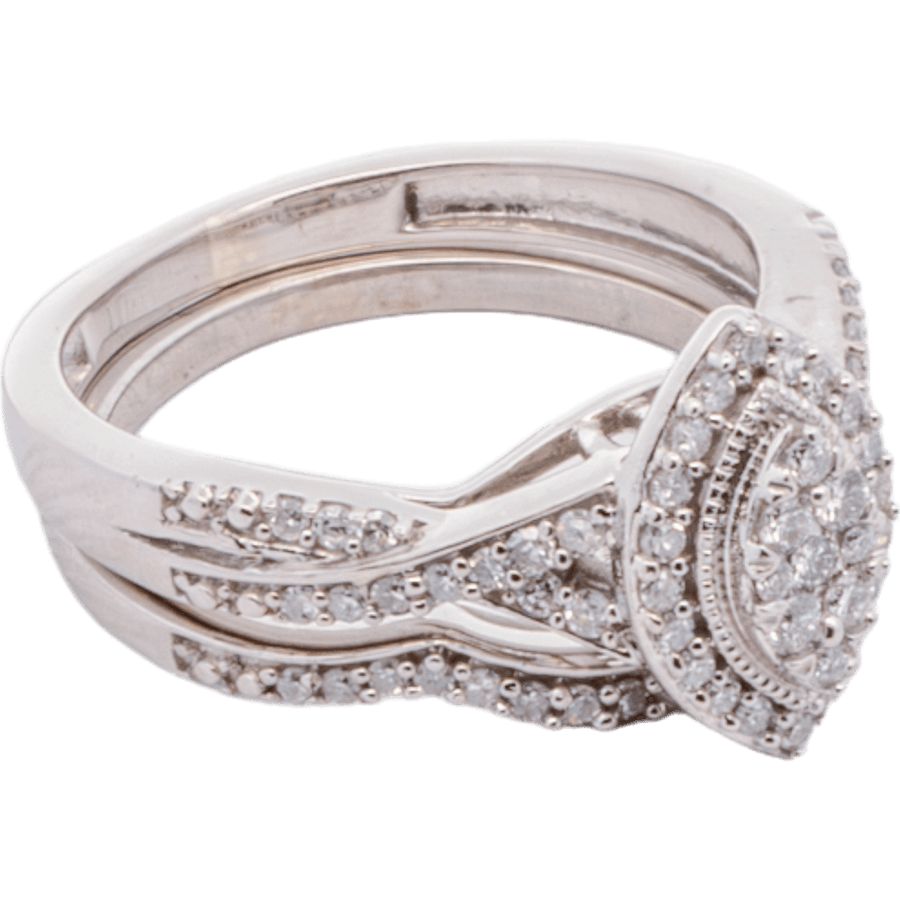 Picture of  Ring 10k White Gold with 0.488 Carats of Diamonds