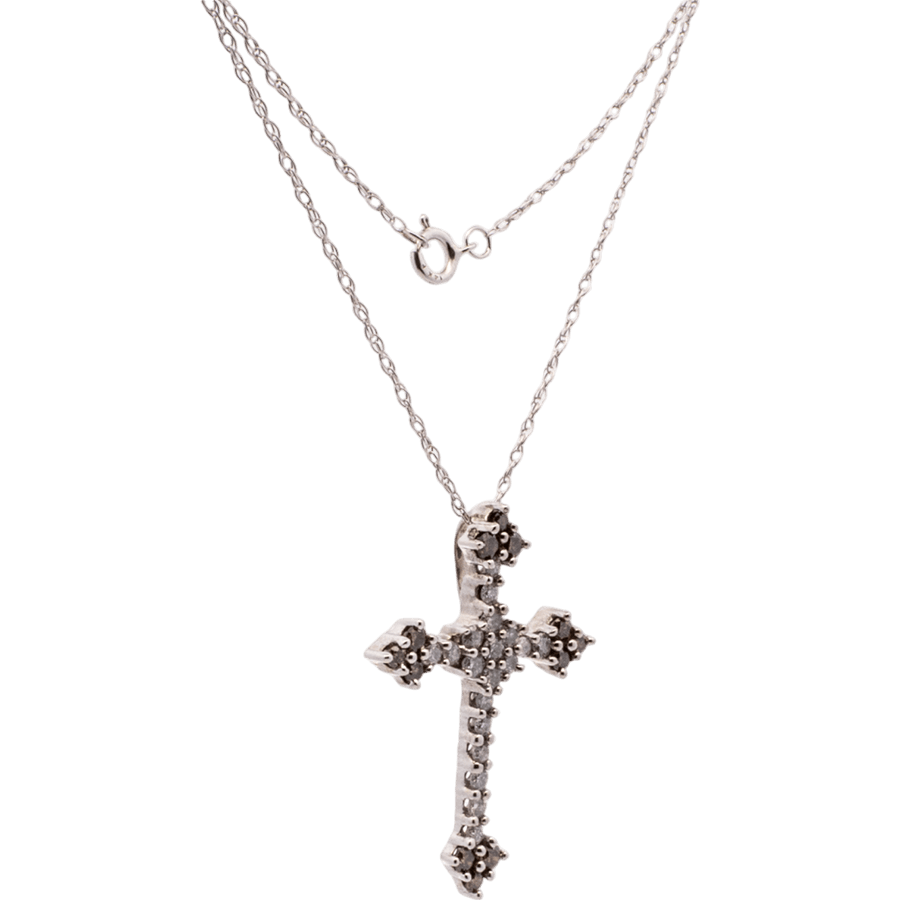 Picture of  Necklace 14k White Gold with 0.76 Carats of Diamonds