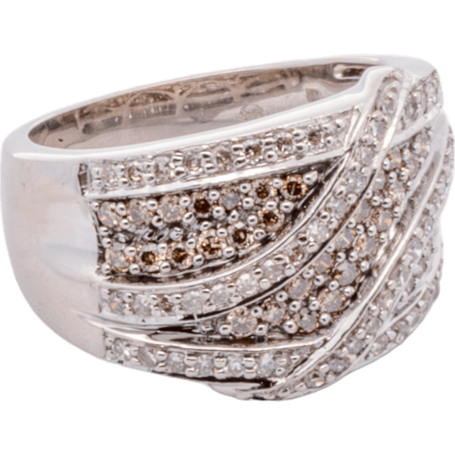 Picture of  Ring 14k White Gold with 0.98 Carats of Diamonds