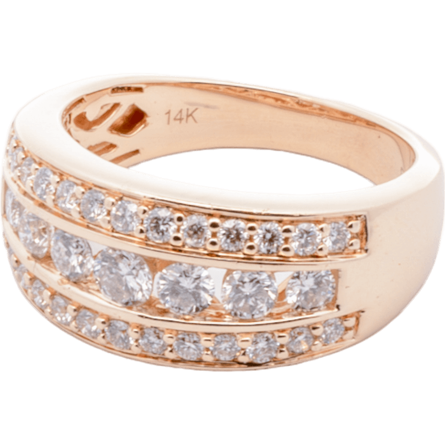 Picture of  Ring 14k Yellow Gold with 1 Carats of Diamonds