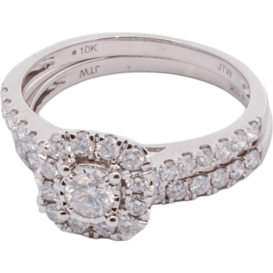 Picture of  Ring 10k White Gold with 0.75 Carats of Diamonds