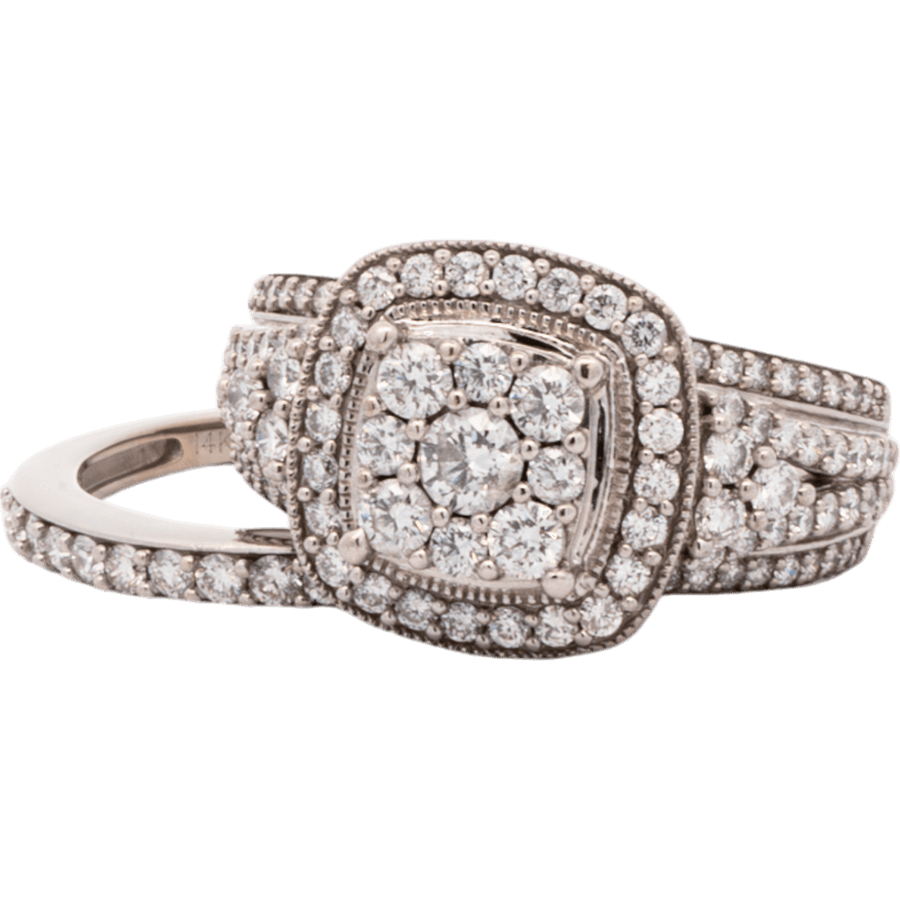 Picture of  Ring 14k White Gold with 1.91 Carats of Diamonds