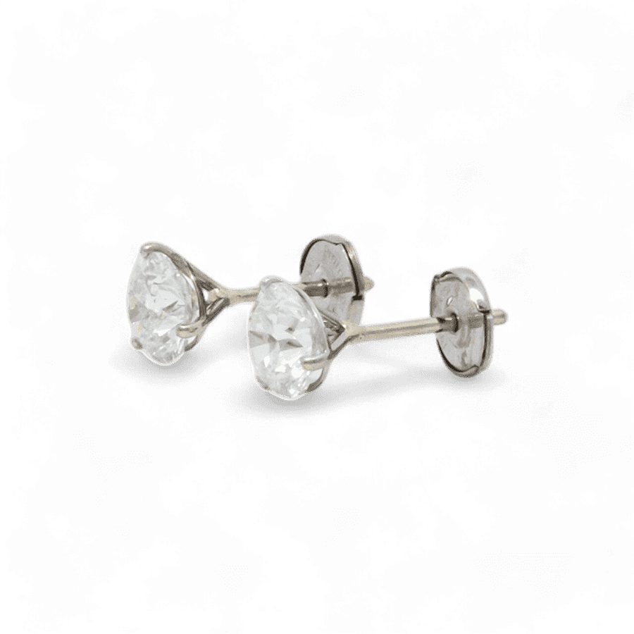 Picture of  Earrings 14K White Gold With 1.74 Carats Of Diamonds