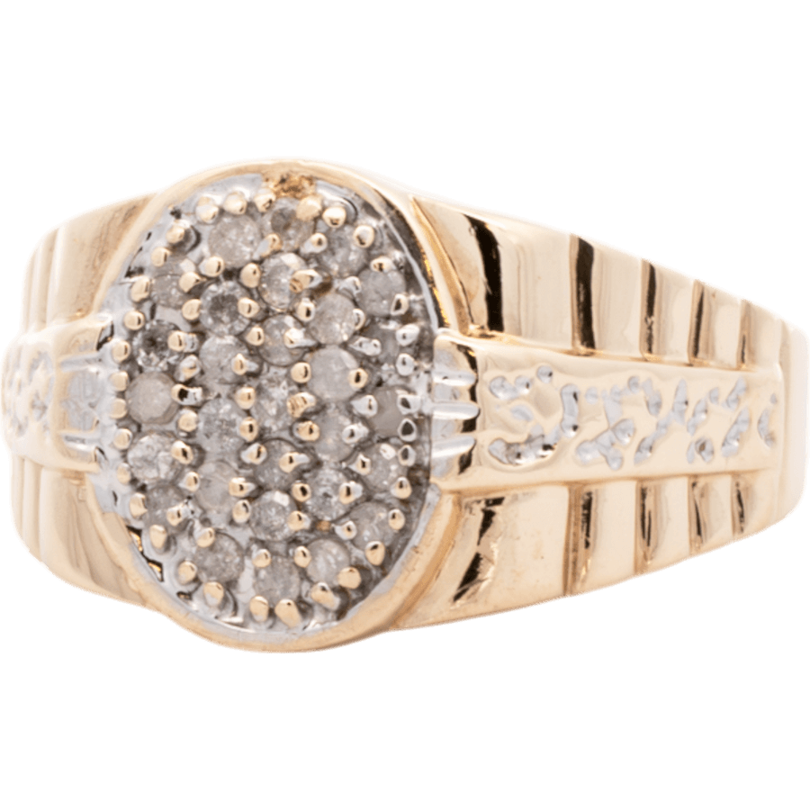 Picture of  Ring 10k Yellow Gold with 0.58 Carats of Diamonds