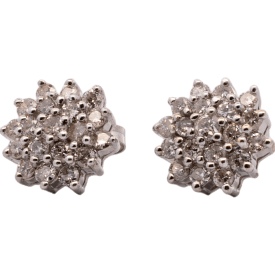 Picture of  Earrings 14k White Gold with 0.8 Carats of Diamonds