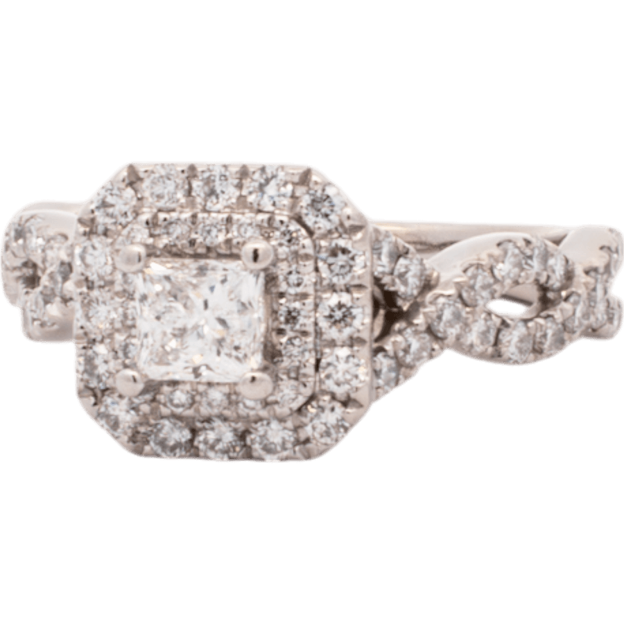 Picture of  Ring 14k White Gold with 1.06 Carats of Diamonds