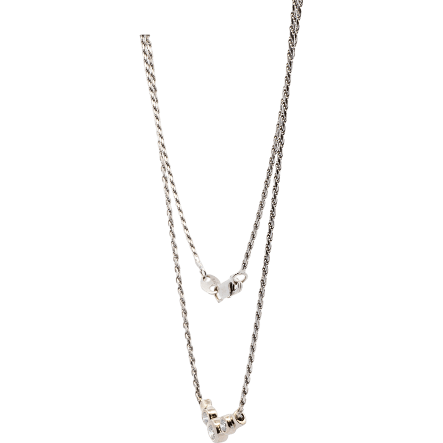 Picture of  Necklace 14k Yellow Gold with 0.35 Carats of Diamonds