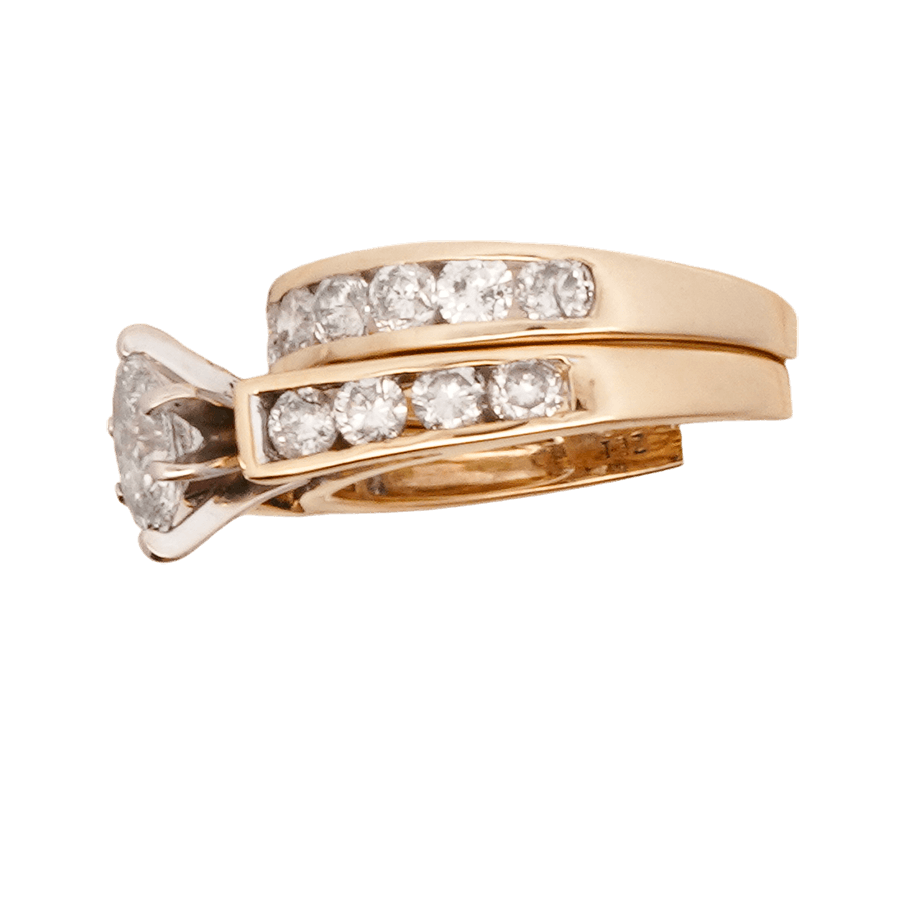 Picture of  Ring 14k Yellow Gold with 1.62 Total Carats of Diamonds