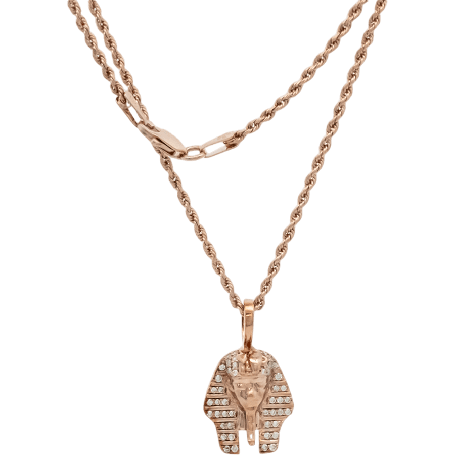  Chain 14k Rose Gold with 0.329 Total Carats of Diamonds