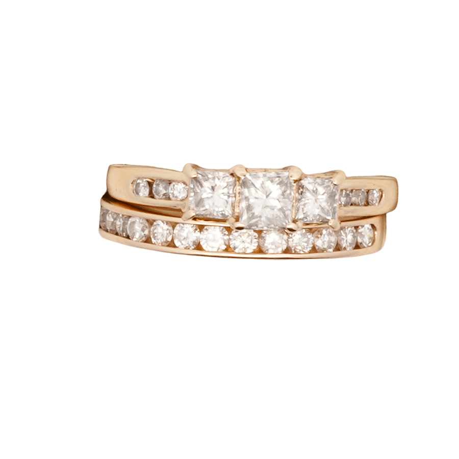 Picture of  Ring 14k Yellow Gold with 1.22 Total Carats of Diamonds