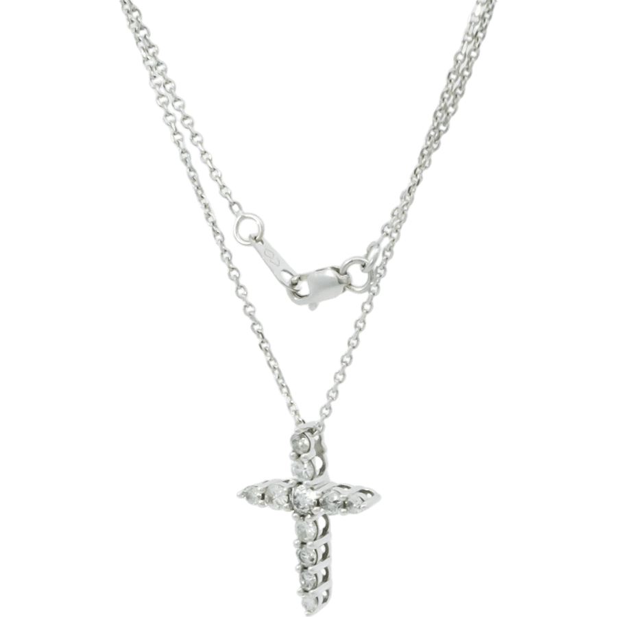 Picture of  Necklace 10k White Gold with 0.46 Total Carats of Diamonds