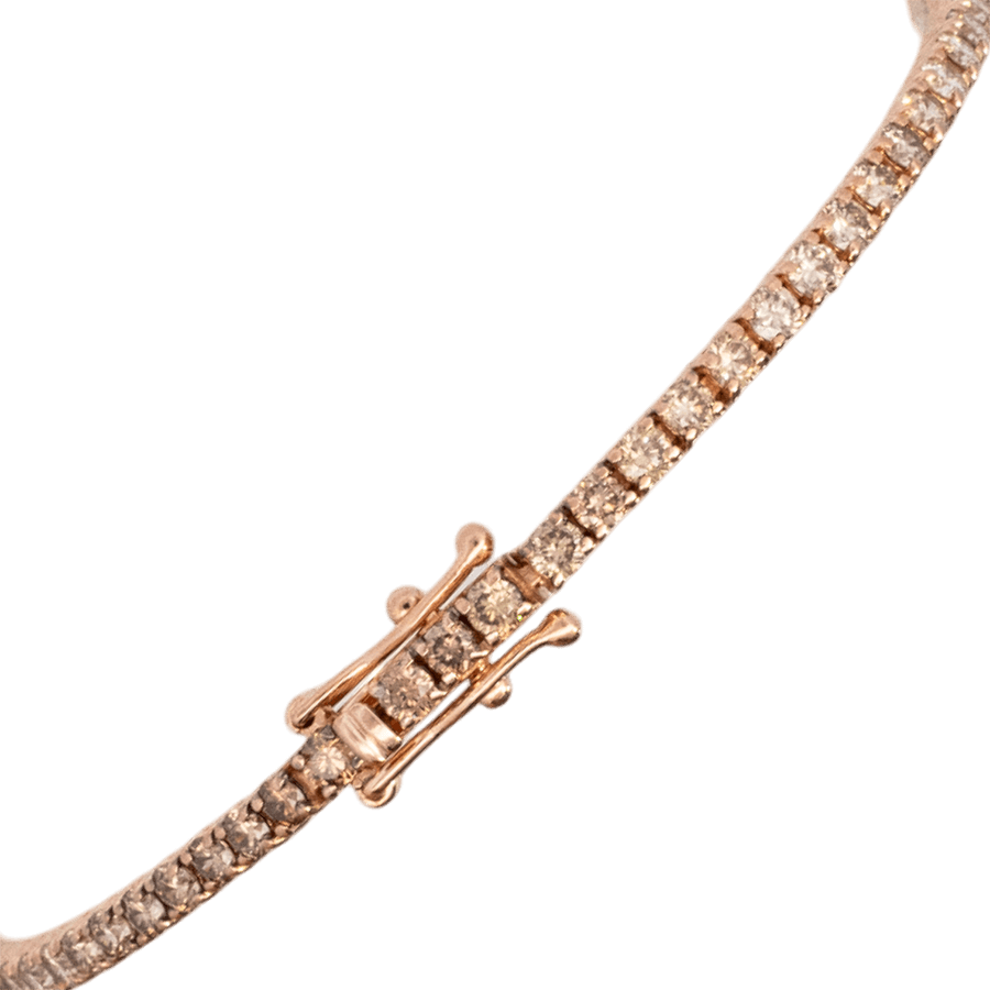 Picture of  Bracelet 14k Rose Gold with 2.37 Total Carats of Diamonds