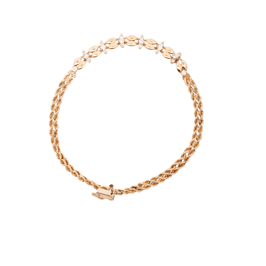 Picture of  Bracelet 14k Yellow Gold with 0.6 Total Carats of Diamonds