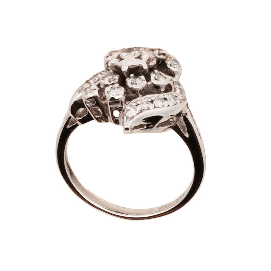 Picture of  Ring 14k White Gold with 0.45 Total Carats of Diamonds