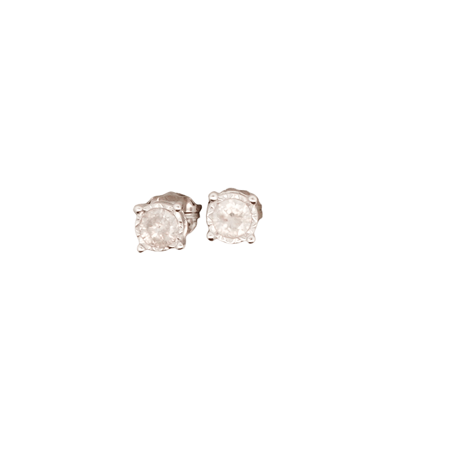 Picture of  Earrings 10k White Gold with 0.32 Total Carats of Diamonds