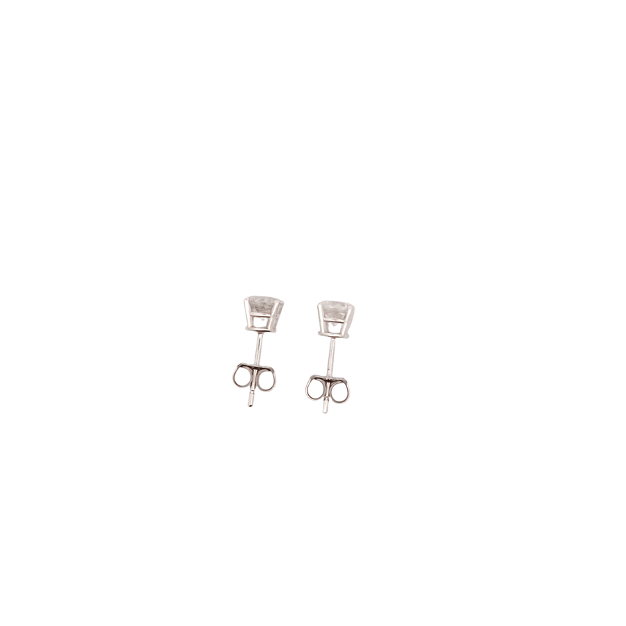 Picture of  Earrings 10k White Gold with 0.98 Total Carats of Diamonds