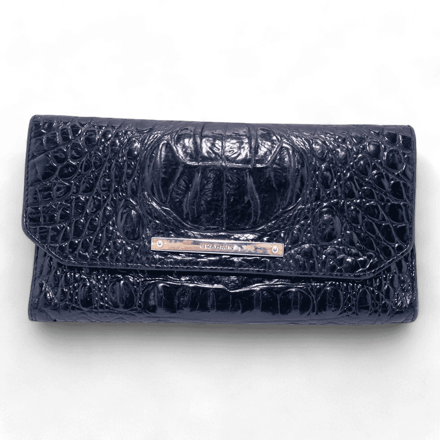  Brahmin Trifold Continental Wallet