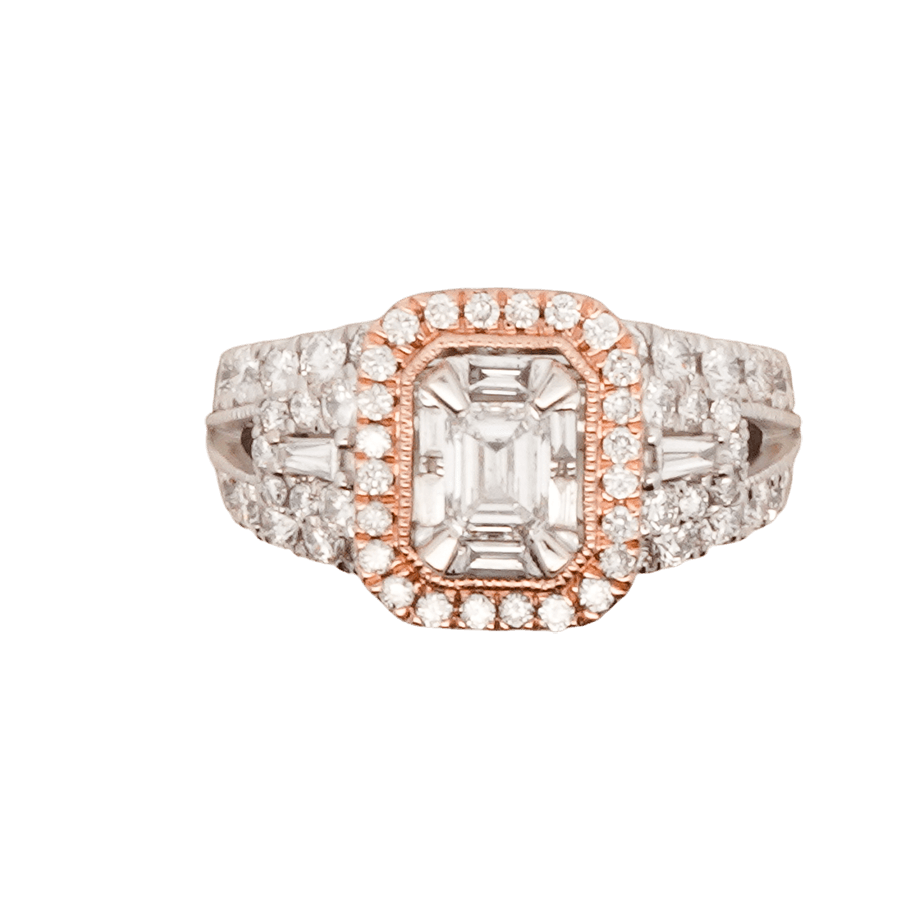 Picture of  Ring 14k White Gold with 1.09 Total Carats of Diamonds