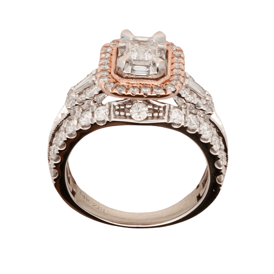 Picture of  Ring 14k White Gold with 1.09 Total Carats of Diamonds