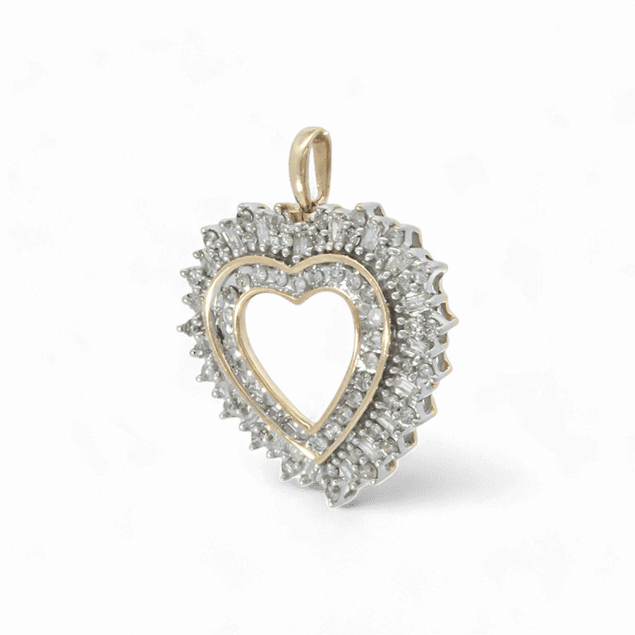 Picture of  Pendant 14K Yellow Gold With 1.5 Carats Of Diamonds