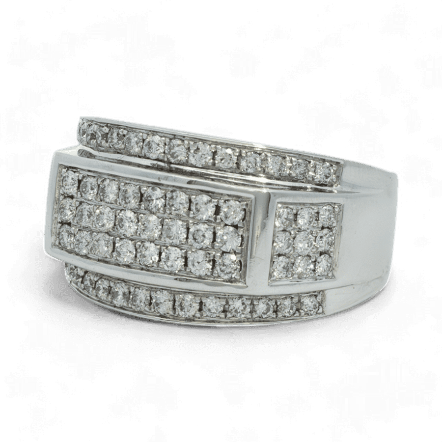 Picture of  Ring 10k White Gold with 1.60 Carats of Diamonds