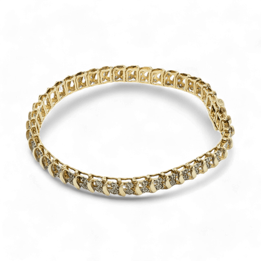 Picture of  Bracelet 10k Yellow Gold with 0.336 Carats of Diamonds