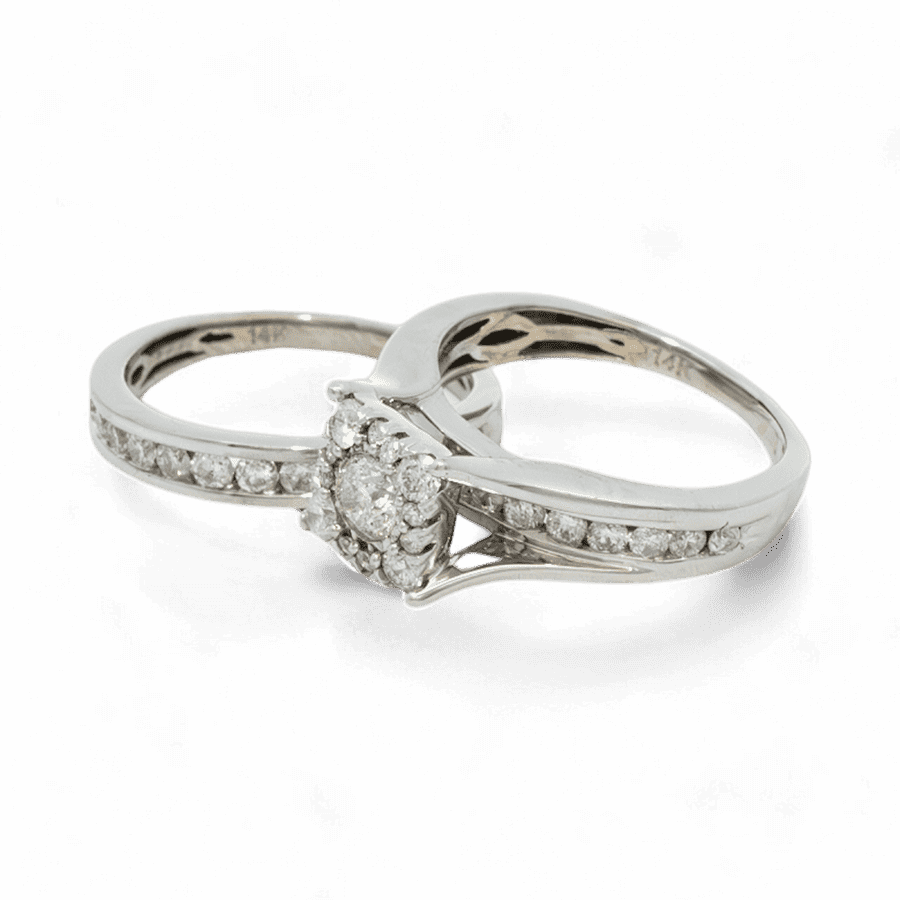 Picture of  Ring 14k White Gold with 1.04 Carats of Diamonds