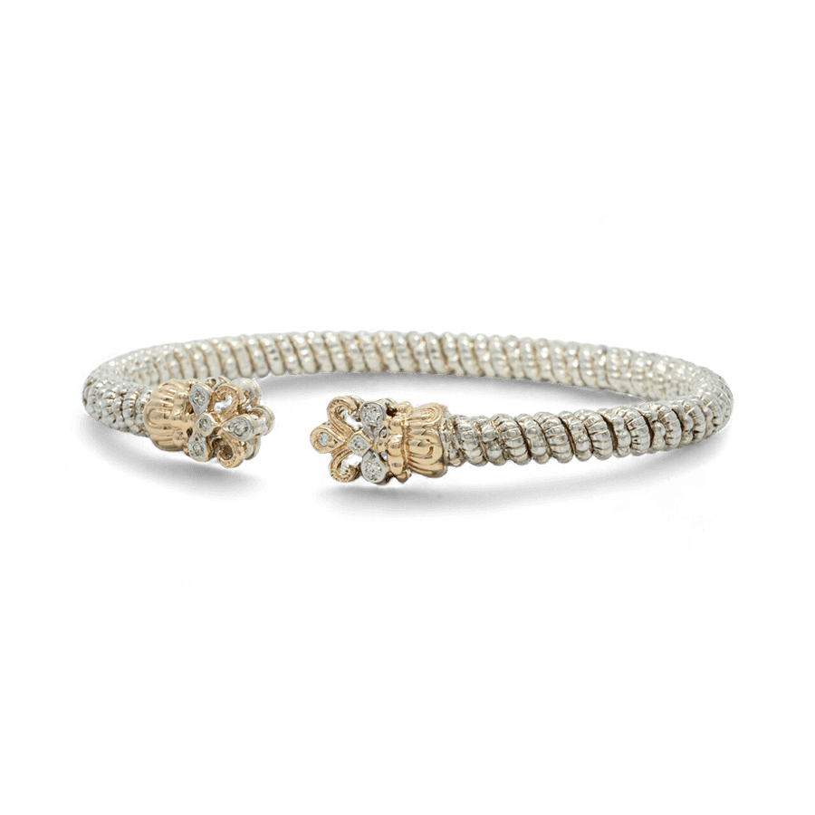 Picture of VAHAN Vahan Silver Bracelet with 0.08 Carats of Diamonds