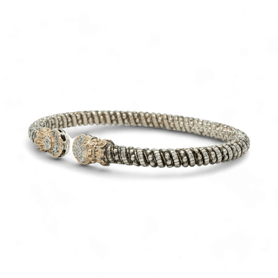 Picture of VAHAN Vahan Silver Bracelet with 0.14 Carats of Diamonds