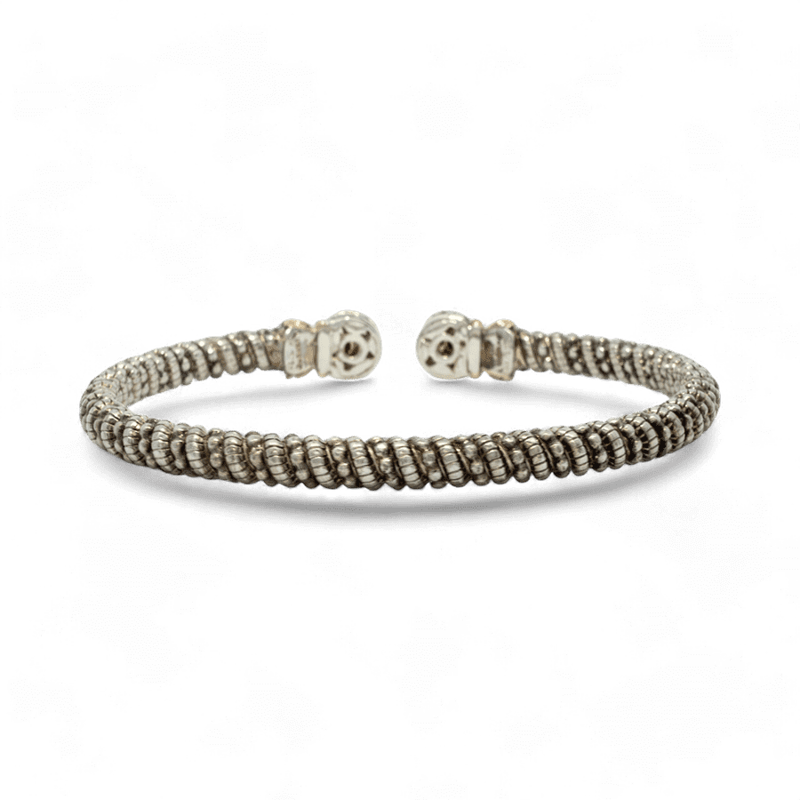 Picture of VAHAN Vahan Silver Bracelet with 0.14 Carats of Diamonds