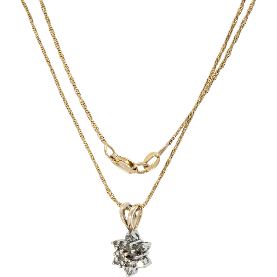 Picture of  Pendant 14K Yellow Gold With 0.45 Carats Of Diamonds