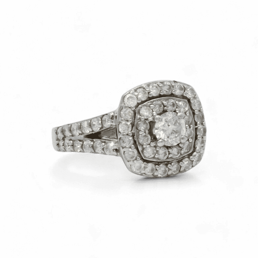 Picture of  Ring 10K White Gold With 1.67 Carats Of Diamonds