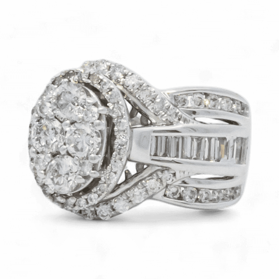 Picture of  Ring 14k White Gold with 2.4 Total Carats of Diamonds