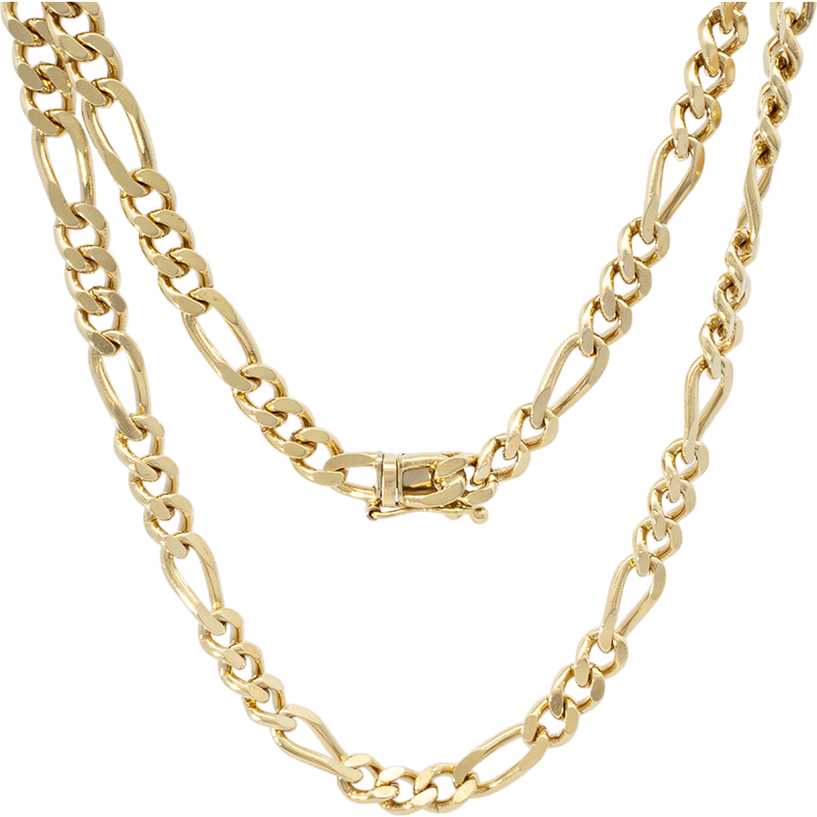  Chain 18k Yellow Gold