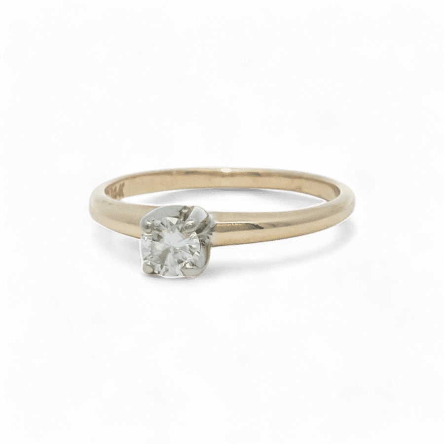 Picture of  Ring 14K Yellow Gold With 0.3 Carats Of Diamonds