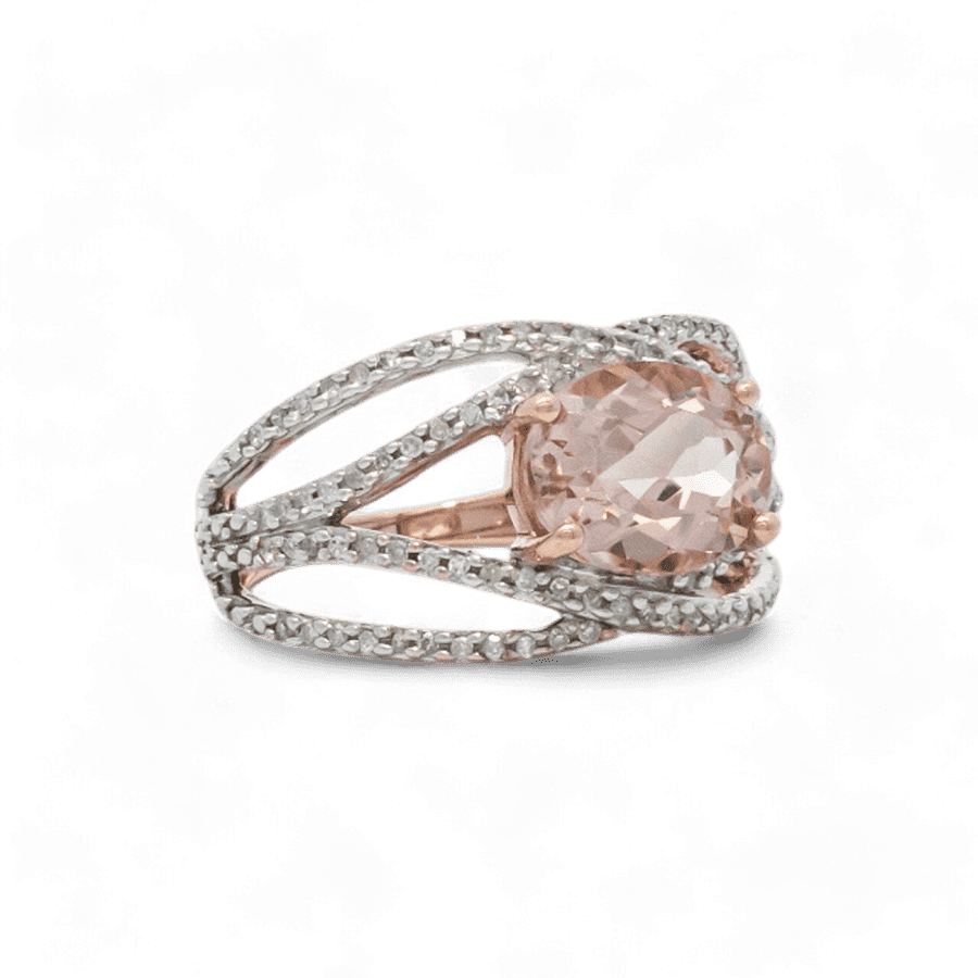 Picture of  Ring 10k Rose Gold With 0.536 Carats Of Diamonds