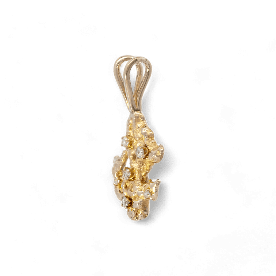 Picture of  Pendant 14K Yellow Gold With 0.3 Carats Of Diamonds