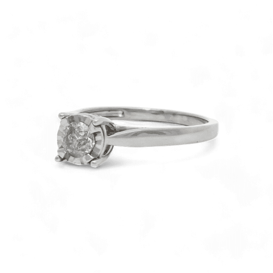 Picture of  Ring 10K White Gold With 0.34 Carats Of Diamonds