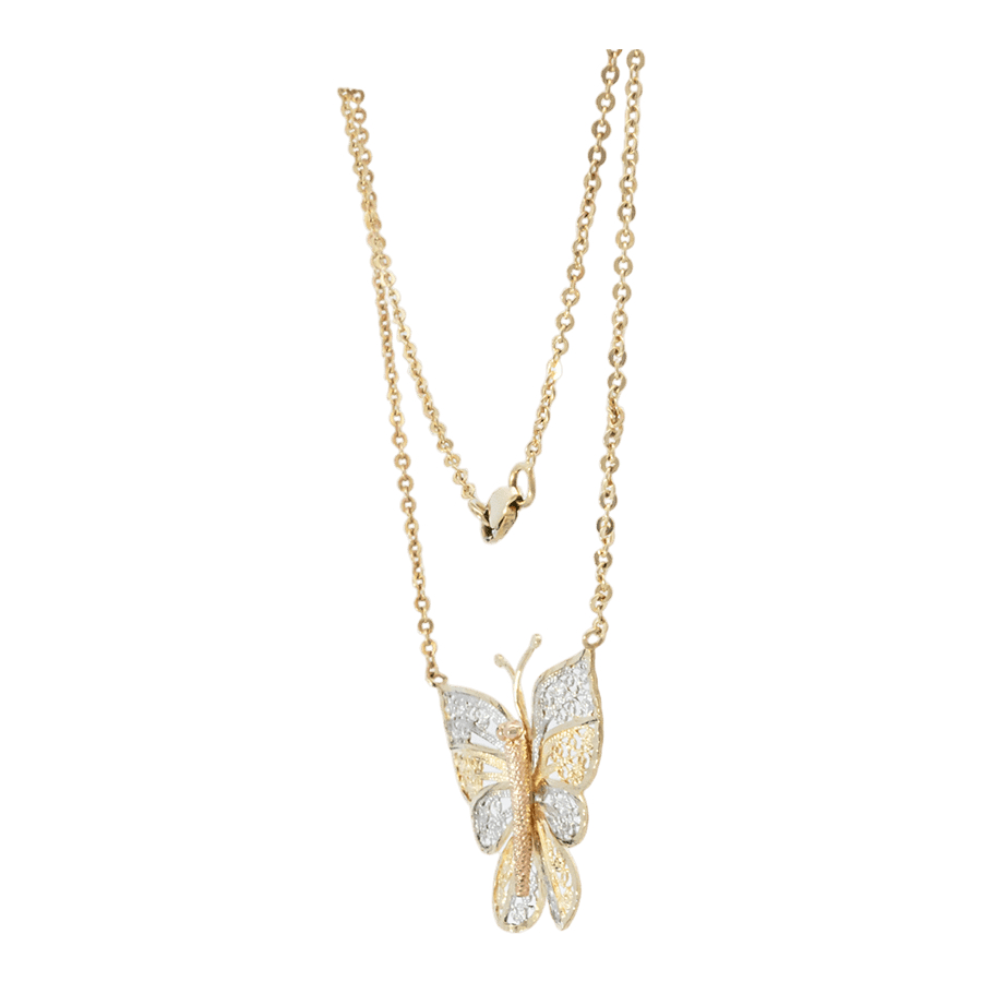 Picture of  Necklace 14k Tri toned Gold