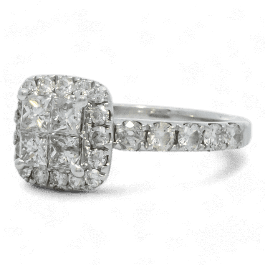 Picture of  Ring 14k White Gold with 2.04 Carats of Diamonds